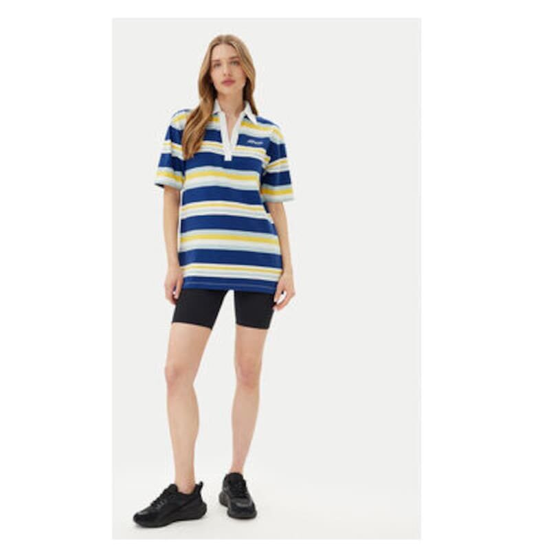 Дамска поло тениска  NP0A4ILKSA81 - Памук - Син - Син Napapijri