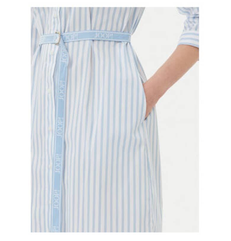 Дамска риза  10019215 30046521 - Памук/Полиамид - Светлосин Joop