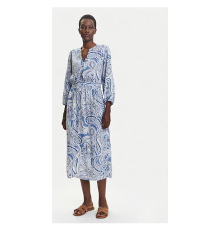 Дамска риза  13002020 - Вискоза - 44 EU - Синя Olsen