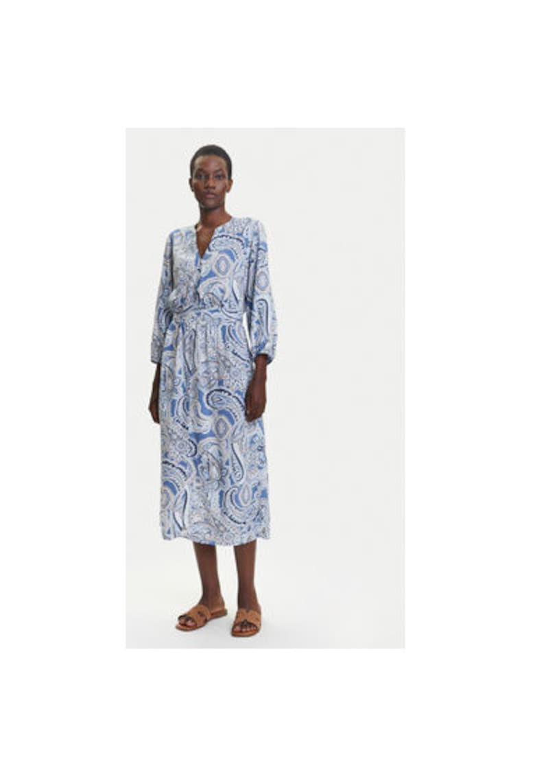 Дамска риза 13002020 - Вискоза - 44 EU - Синя Olsen