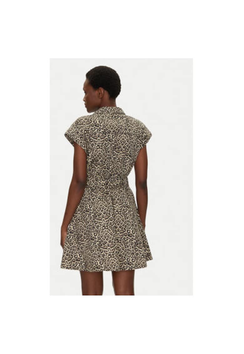 Дамска риза 251-REVAM - Памук - Кафяв Morgan