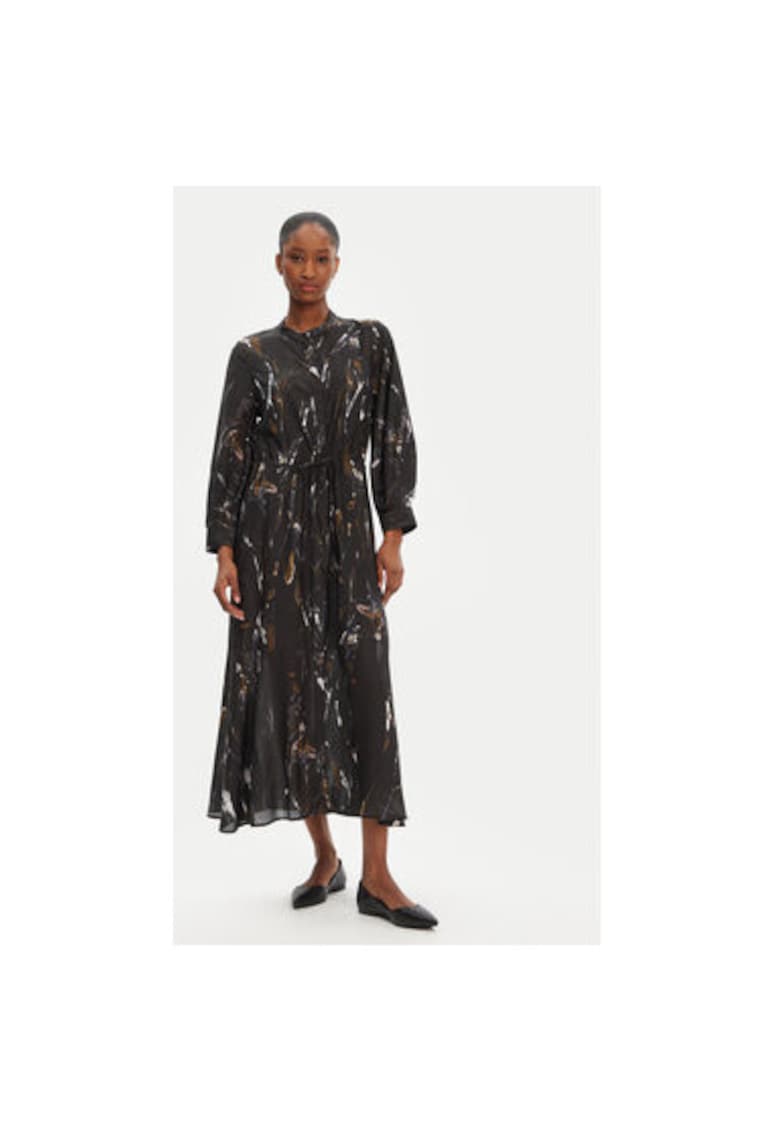 Дамска риза 252132625220 - Вискоза/Полиестер - Черна - Черен Munthe