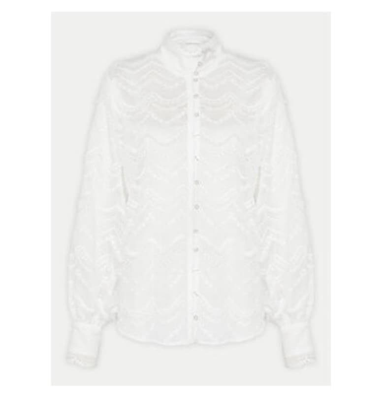 Дамска риза -  304453731 - лиосел - алб - Бял Bruuns Bazaar