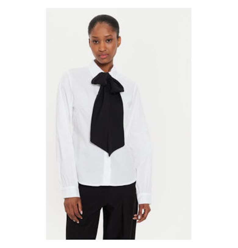 Дамска риза -  304610868 - Полиестер - Бяла kontatto