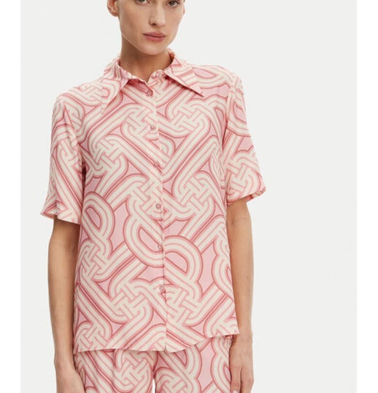 Дамска риза -  304772504 - Памук - Бежов - Бежов Silvian Heach