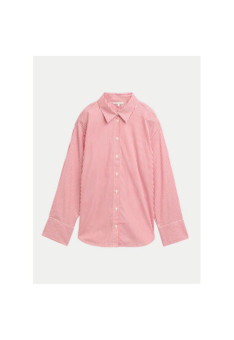 Дамска риза - 304817342 - Памук/Полиамид - L INTL - Черна Tom Tailor Denim