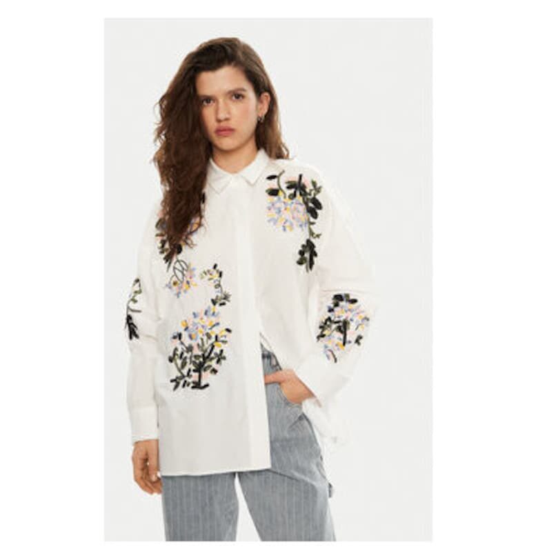 Дамска риза -  304891304 - Памук - Бяла - Бял Munthe