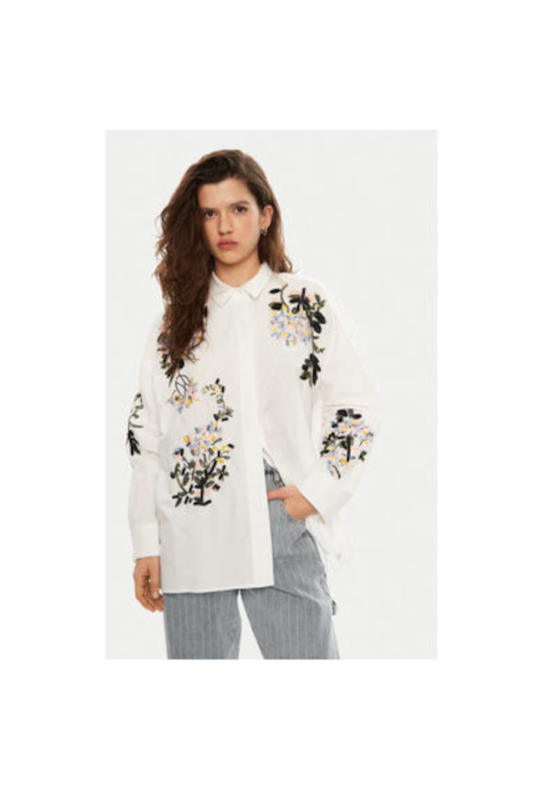 Дамска риза - 304891304 - Памук - Бяла - Бял Munthe