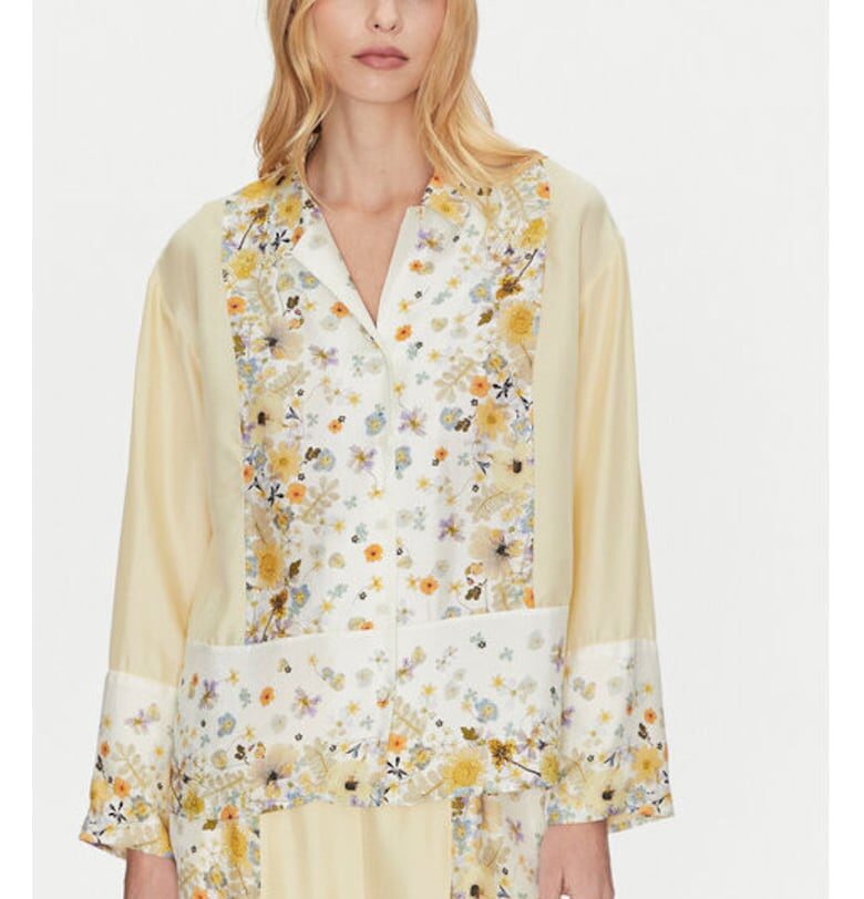 Дамска риза -  304892783 - Коприна - Бежов - Бежов Munthe