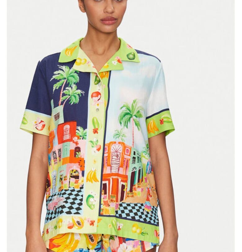 Дамска риза -  305002303 - Лен/Вискоза - Многоцветна - Многоцветен SEAFOLLY