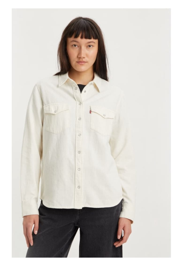 Дамска риза - 34670 - Памук - Екрю Levis