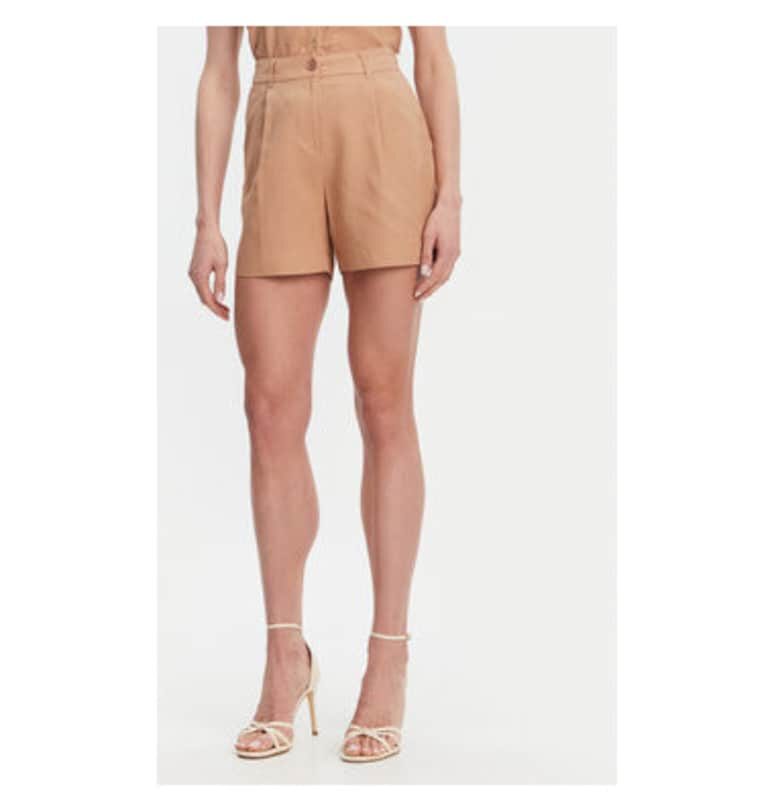 Дамска риза  511BD45033 - Лен/Вискоза - Кафява - Кафяв Gaudi