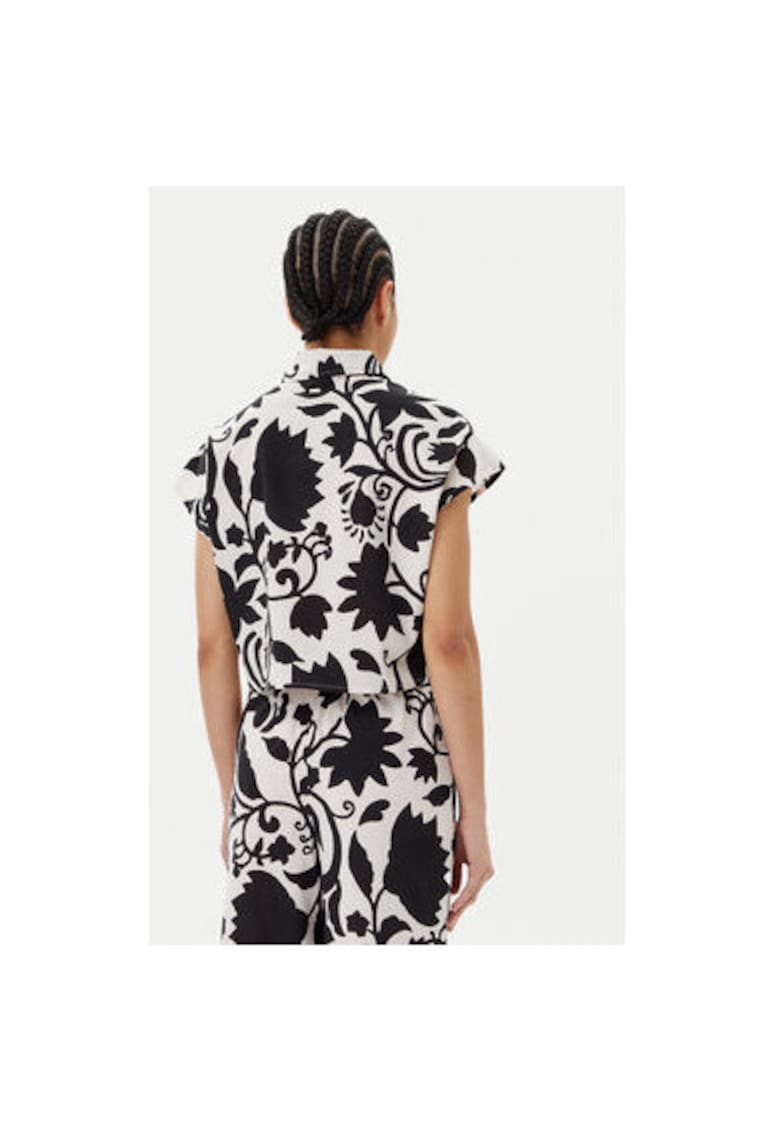 Дамска риза 511FD45011 - Памук - Черен - Черен Gaudi