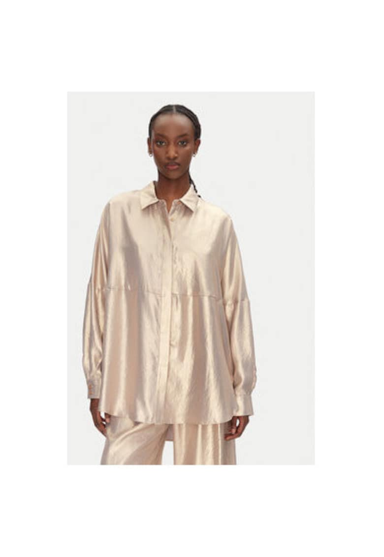 Дамска риза 53-7016 - Полиестер - Златист - Златист Access fashion