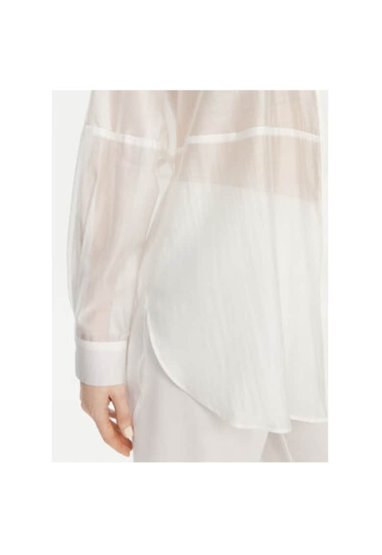 Дамска риза 53-7068 - Лиосел/Полиестер - Бяла Access fashion