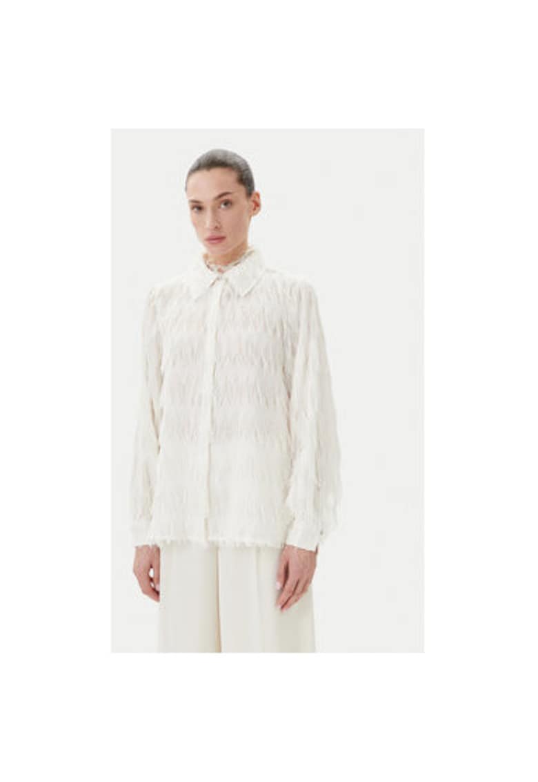 Дамска риза BBW4397 - Полиестер - Бял Bruuns Bazaar