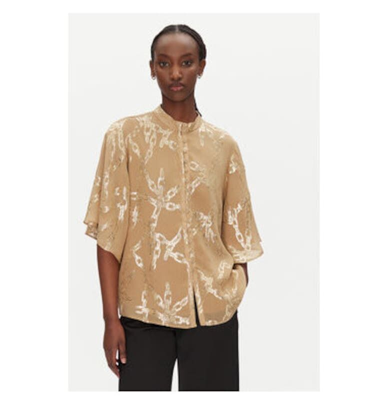 Дамска риза  BBW4551 - Вискоза - Бежов Bruuns Bazaar