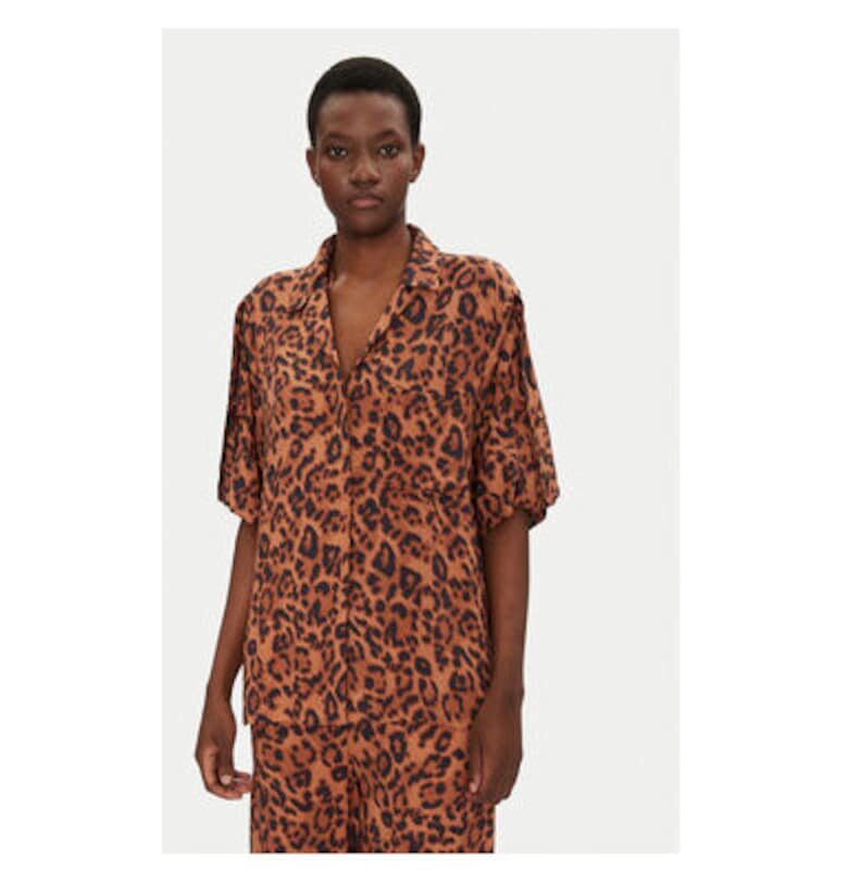 Дамска риза  C18SH5 A12 - Вискоза - Кафяв - Кафяв Chantelle