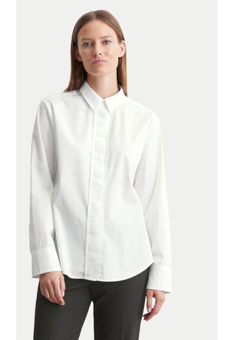 Дамска риза - Marc O'Polo - 304171239 - Памук - 36 EU - Бяла marc o polo