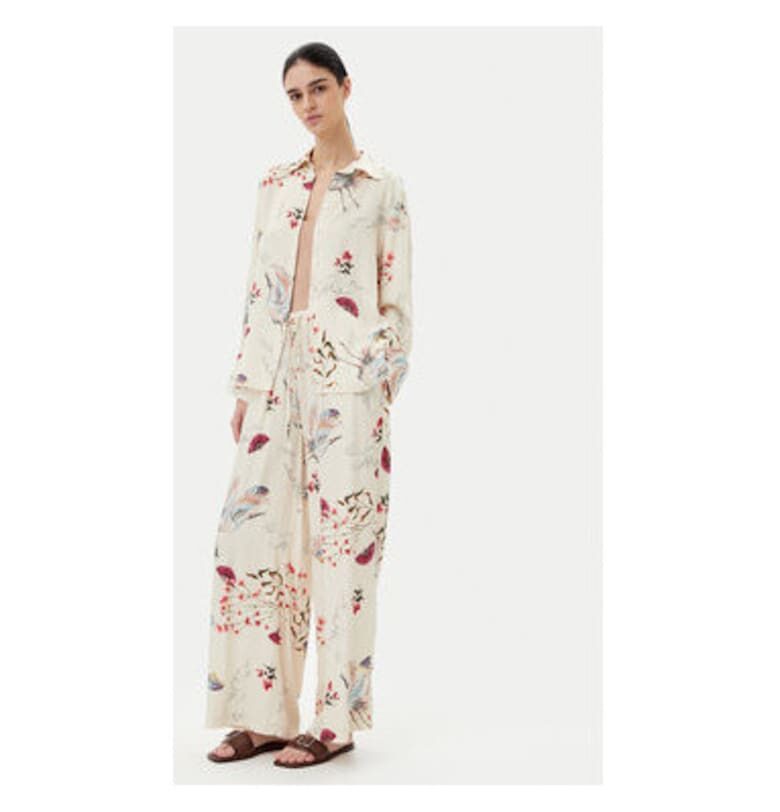 Дамска риза  TD0813 - Вискоза - Бежов - Бежов VICOLO