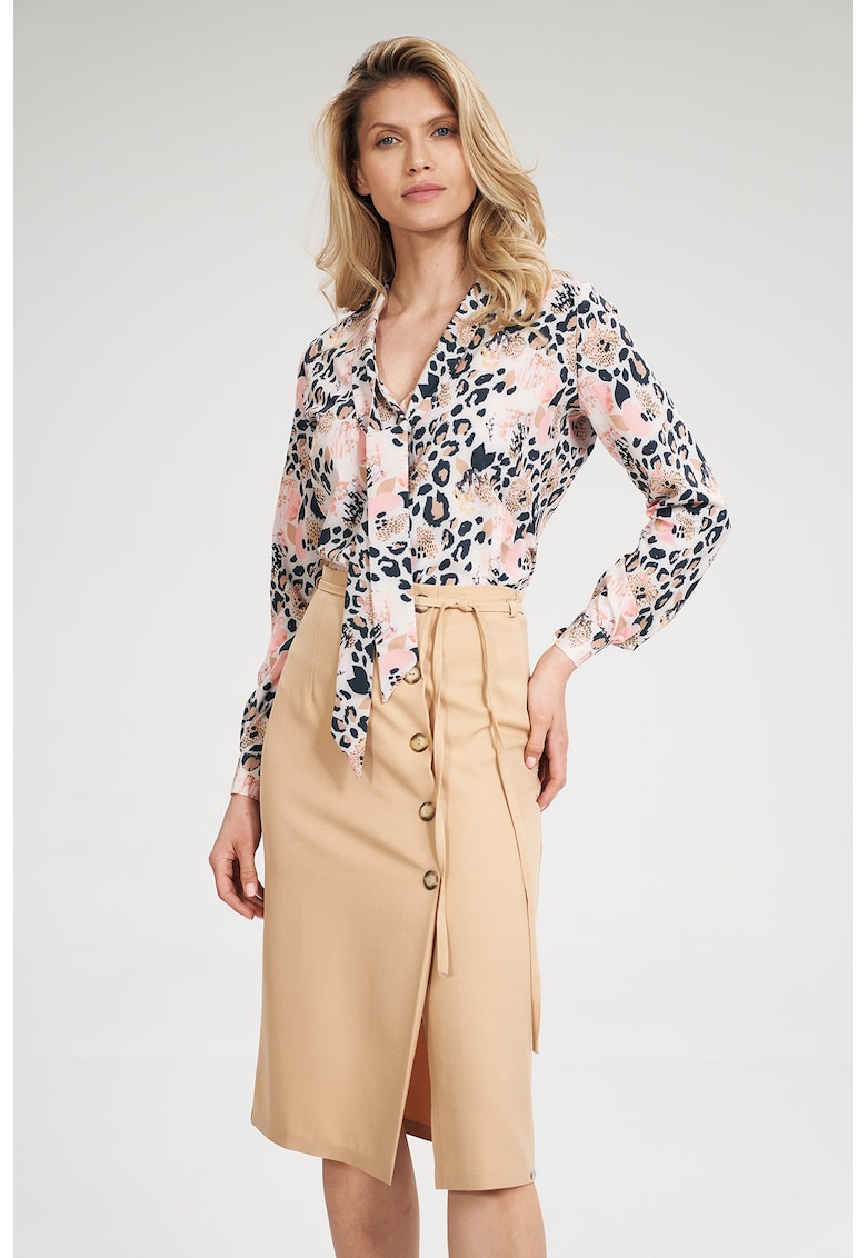 Дамска риза - Полиестер/Еластан - Многоцветна - Figl