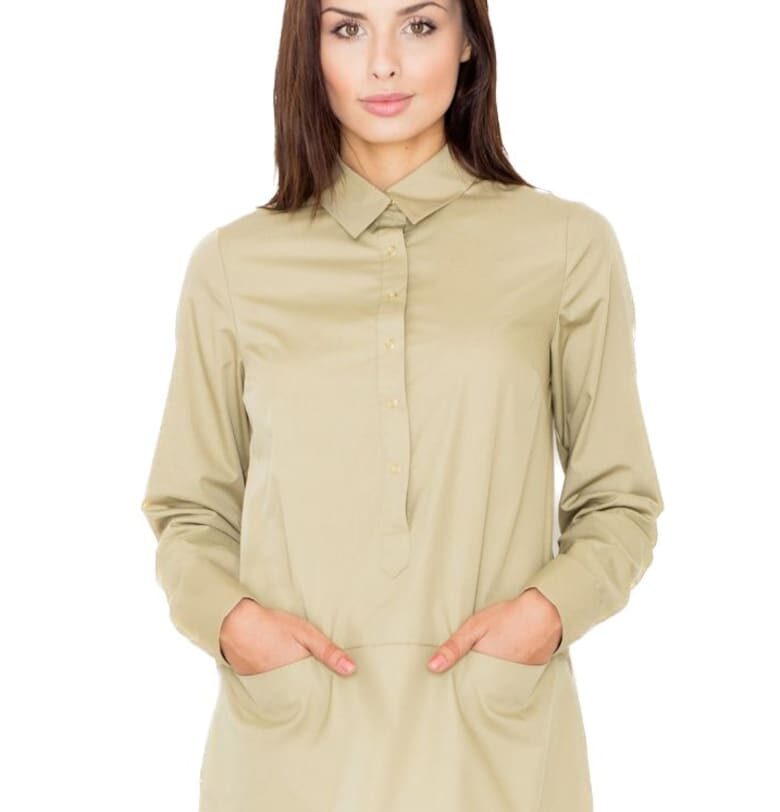 Дамска риза - Фигл - Кулд - маслина Figl