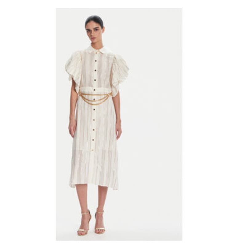 Дамска риза  памук - бял - Бял Fracomina