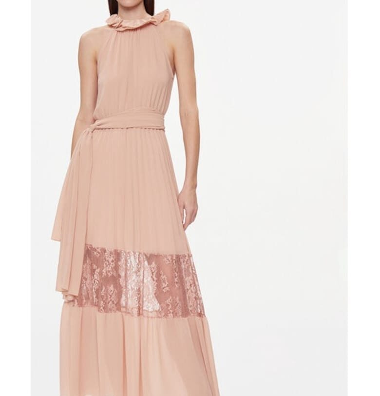 Дамска рокля -  06934 - Розова - Полиестер kontatto