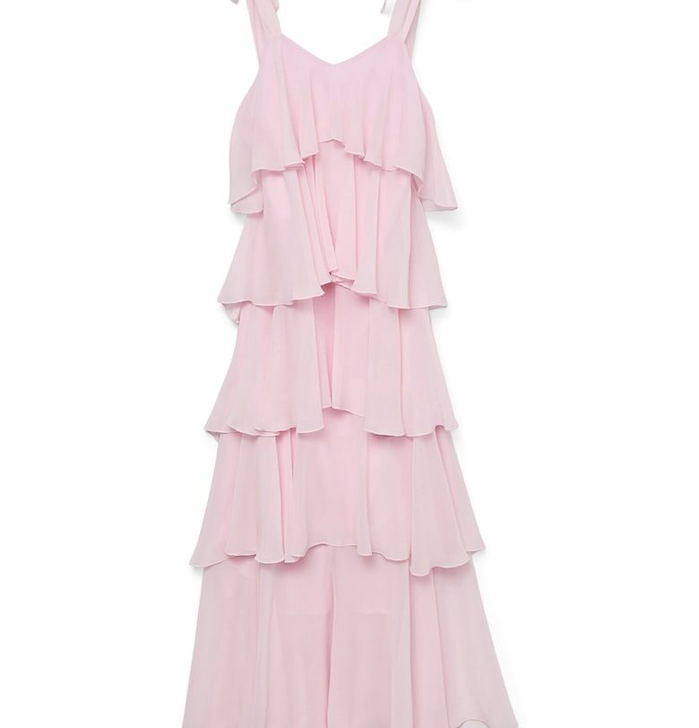 Дамска рокля  10331377 - Полиестер - L INTL - Розов Vero Moda