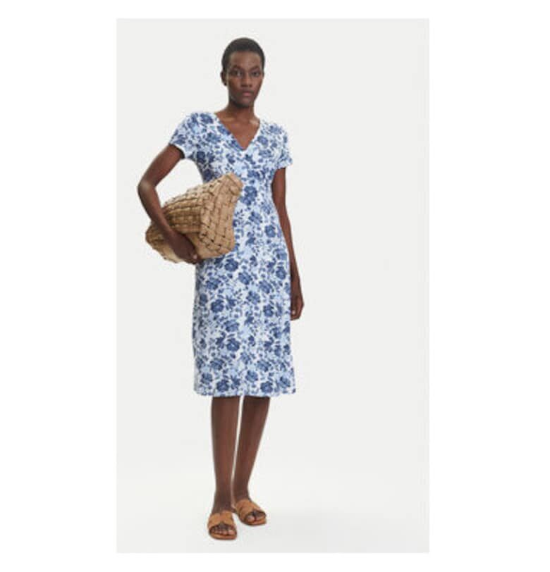 Дамска рокля  13002031 - Вискоза - Син - Син Olsen