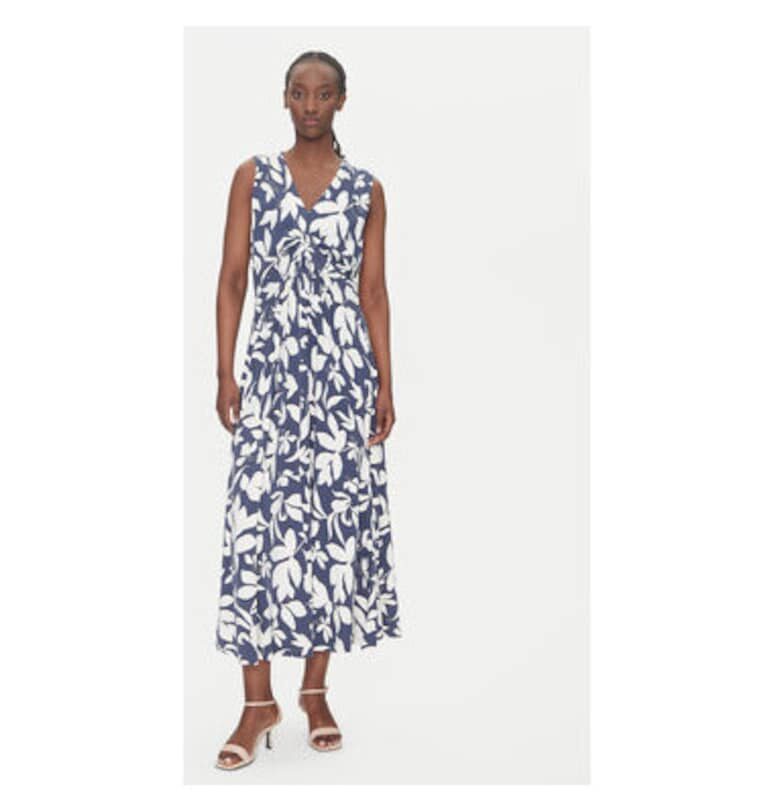 Дамска рокля  13002039 - Вискоза - Тъмносин - Тъмносин Olsen