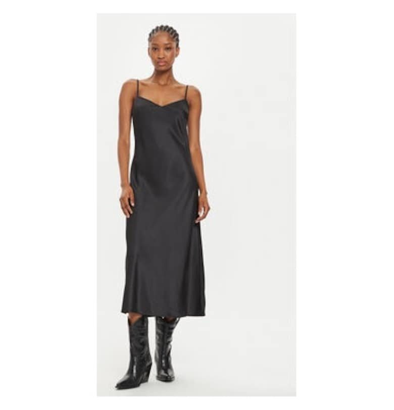 Дамска рокля - 2-ри ден - 304474378 - Полиестер - Черен - Черен 2ndday