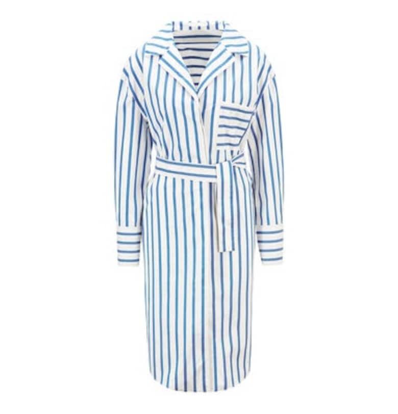 Дамска рокля -  208469753 - Памук - Син - Син BOSS