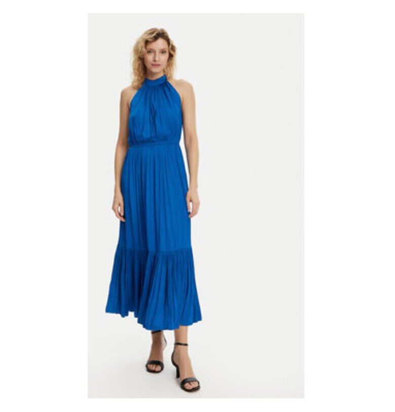 Дамска рокля  222-RAMAGE - Полиестер - 36 EU - Син Morgan