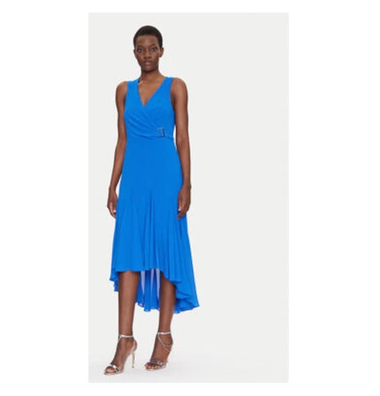 Дамска рокля  251-REEL - Полиестер - Син Morgan