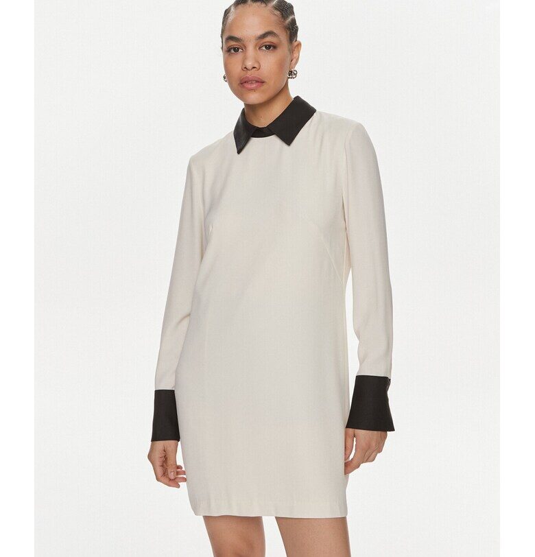 Дамска рокля -  29162 - Полиестер - Екрю VICOLO