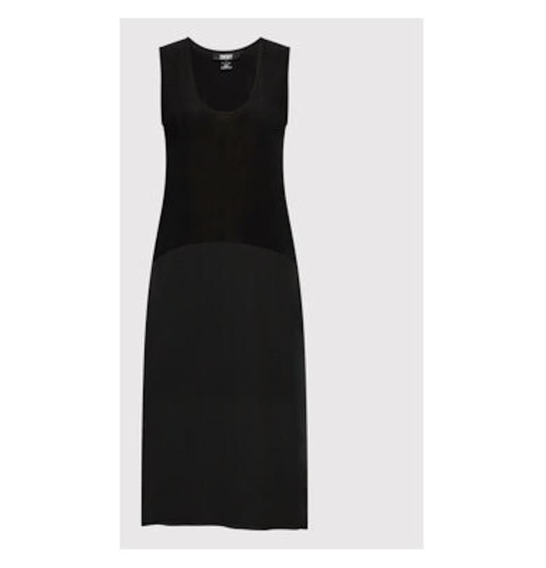 Дамска рокля -  300315484 - Полиестер - Еластан - XS INTL - Черна DKNY
