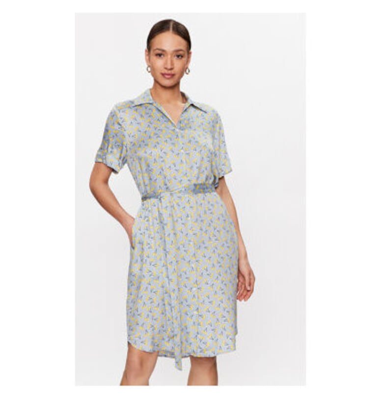 Дамска рокля -  302111848 - Вискоза - Син - Син United Colors of Benetton