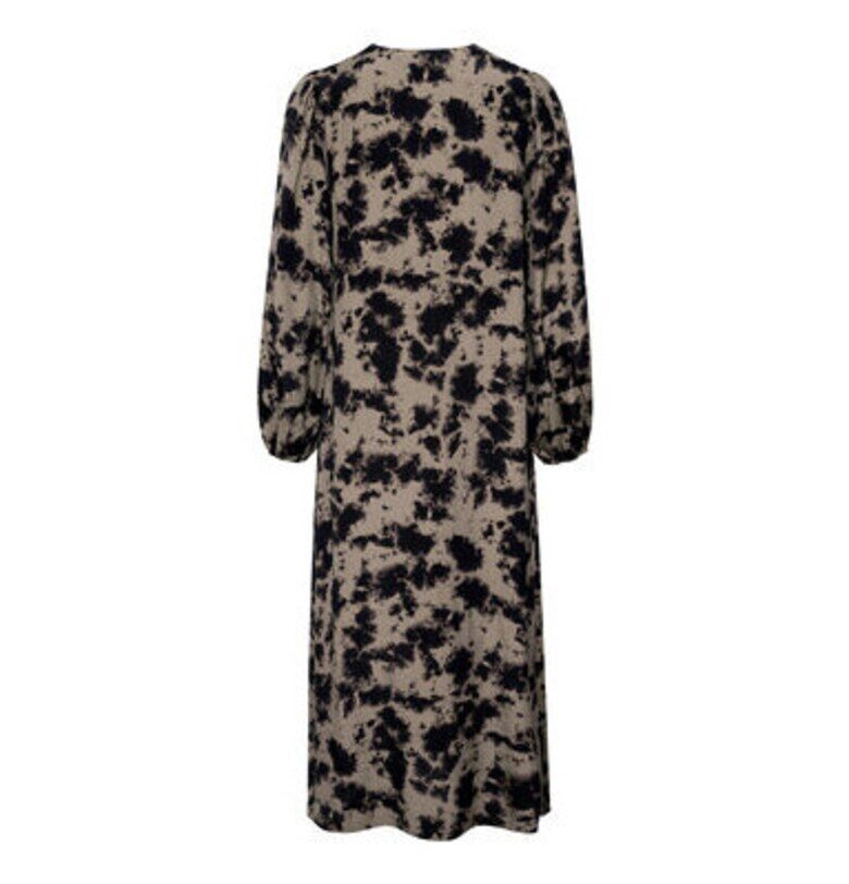 Дамска рокля -  302969722 - Вискоза - Кафяв - Кафяв Karen by Simonsen