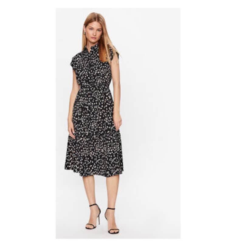 Дамска рокля -  303020194 - Полиестер - Черен - Черен DKNY