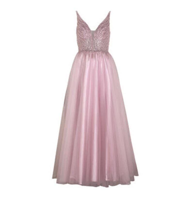 Дамска рокля -  303148454 - Полиестер - 40 - Розов Swing