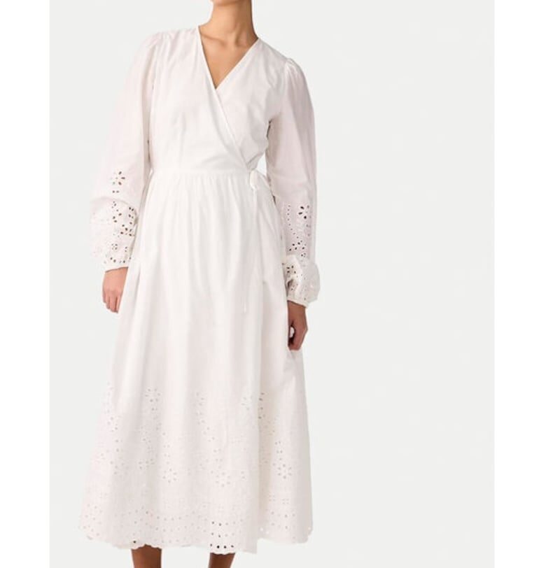 Дамска рокля -  303481544 - Бяла - Памук - Бял Yas