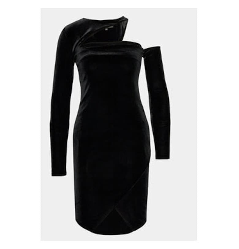 Дамска рокля -  303496685 - Полиестер - Черен Undress code