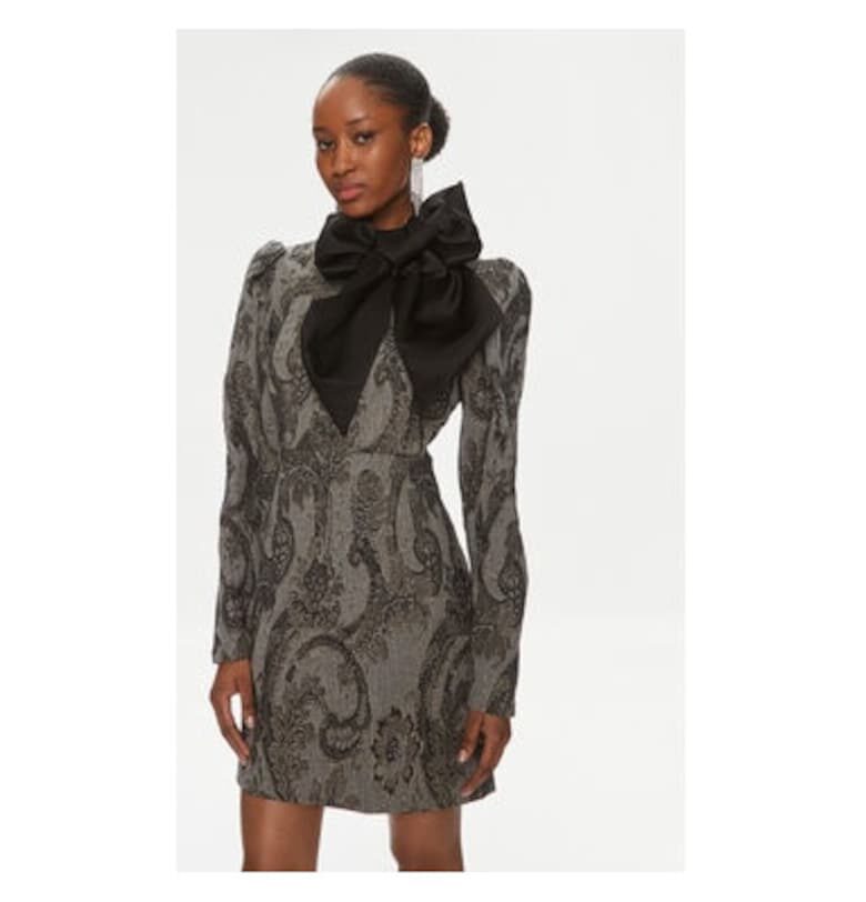 Дамска рокля  303543174 - Памук - Сива - Сив custommade