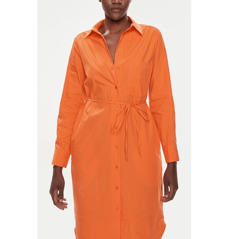 Дамска рокля -  303566005 - Оранжев - Памук Tamaris