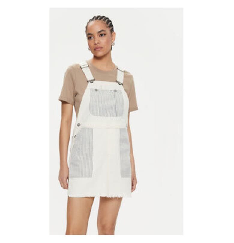 Дамска рокля -  303592769 - Памук - Бежов - Бежов Lee