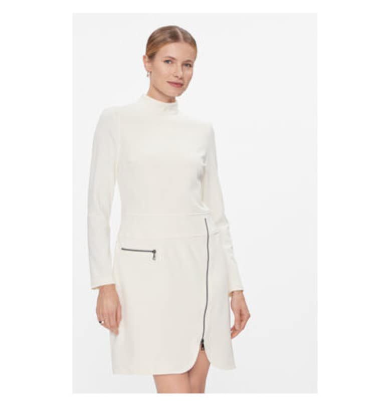 Дамска рокля -  303599928 - Полиестер - 43741 - Бежов DKNY