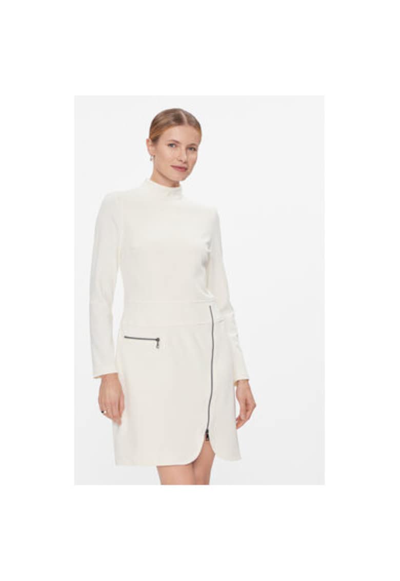 Дамска рокля - 303599928 - Полиестер - 43741 - Бежов DKNY