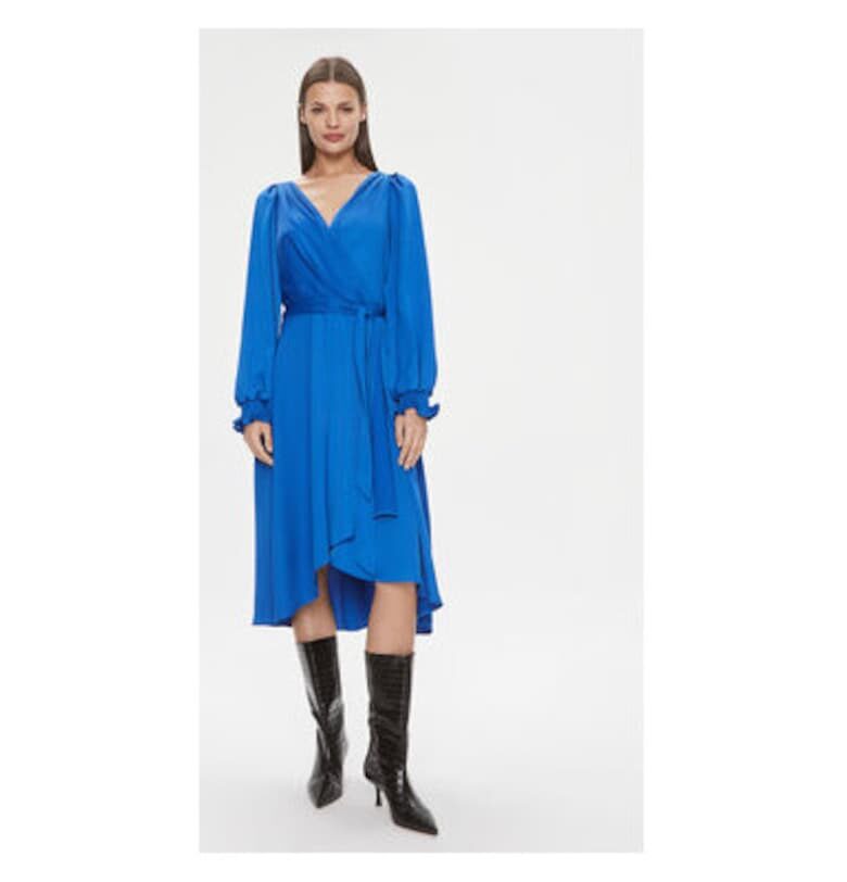 Дамска рокля -  303600037 - Полиестер - Син - Син DKNY