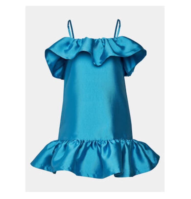 Дамска рокля -  303614317 - Полиестер - Син - Син Silvian Heach